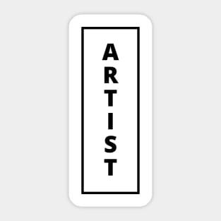 Artist Sticker